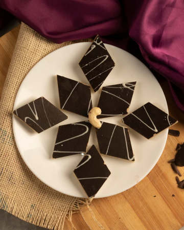 Chocolate Kaju Katli